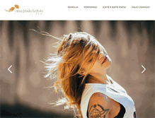 Tablet Screenshot of anapaulabatista.com.br